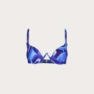 SAME LA | Blue Underwire Bikini Top | SIZE M | New Missing Tags